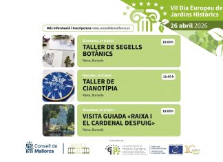 Raixa se convierte en epicentro del patrimonio botánico con actividades por el Día Europeo de los Jardines Históricos Raixa se convierte en epicentro del patrimonio botánico con actividades por el Día Europeo de los Jardines Históricos