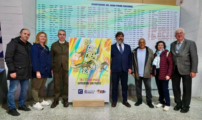 Cartel del Gran Premi Nacional de Trot 2026, que se celebrará el 17 de mayo en Son Pardo