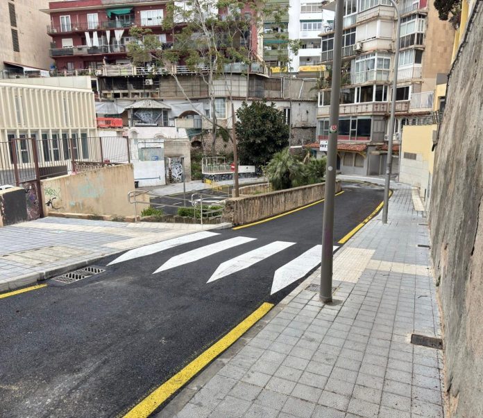 El Ajuntament de Palma finaliza la reurbanización de la calle Aigua Dolça dentro del Plan Renove de El Terreno