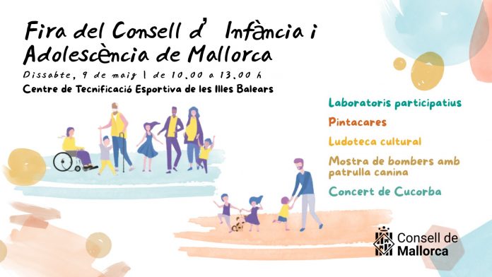 El Consell de Mallorca impulsa la primera Fira del Consell d’Infància i Adolescència con una jornada abierta a las familias