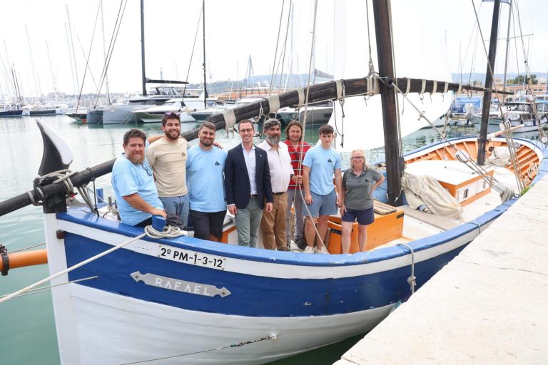 El Consell de Mallorca recupera la histórica barca de bou Rafael y la incorpora al patrimonio marítimo de la isla
