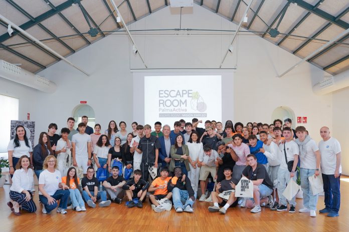 El colegio Sant Antoni Abat gana la 5ª edición del Escape Room “Misión Ocupación” de PalmaActiva
