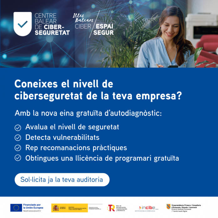Las empresas baleares ya pueden solicitar una auditoría gratuita de ciberseguridad a través del Centre Balear de Ciberseguretat