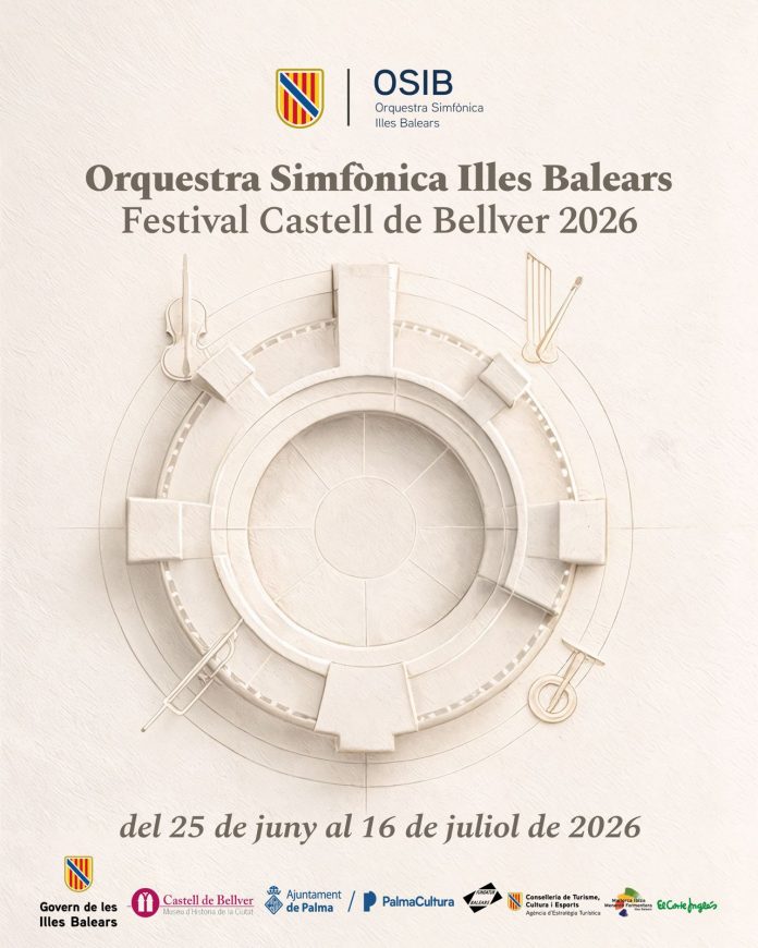 La Orquestra Simfònica Illes Balears presenta el Festival Bellver 2026 con cuatro grandes conciertos en el Castell de Bellver