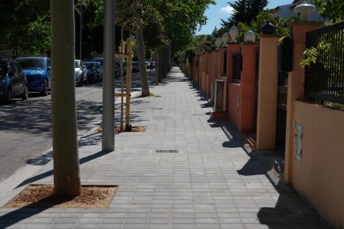 Cort finaliza la primera fase de mejora del pavimento y la accesibilidad en Es Secar de la Real