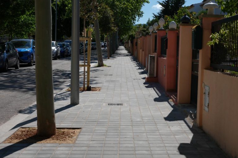 Cort finaliza la primera fase de mejora del pavimento y la accesibilidad en Es Secar de la Real