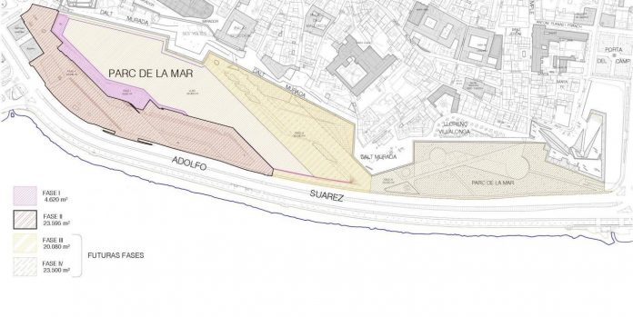 Palma destinará 8,5 millones de euros a la segunda fase de renovación integral del Parc de la Mar