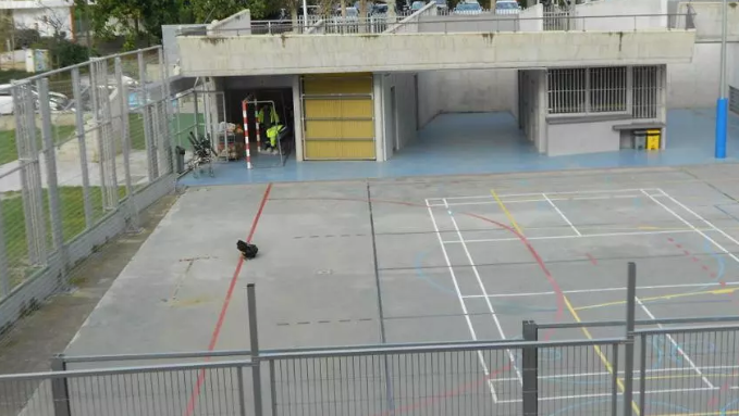 Palma inicia la recuperación de la pista deportiva de Can Baró tras siete años cerrada