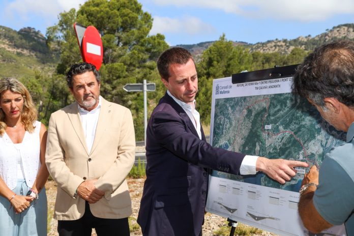 Renovación de la carretera entre Peguera y el Port d’Andratx tras una inversión de 6,4 millones de euros