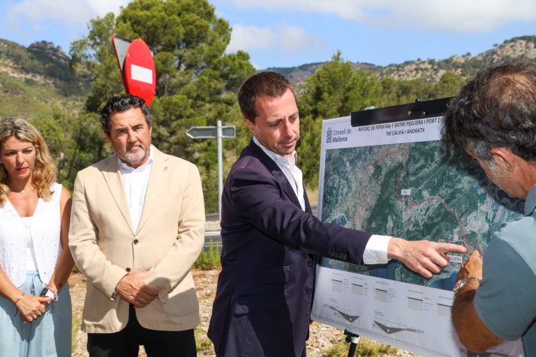 Renovación de la carretera entre Peguera y el Port d’Andratx tras una inversión de 6,4 millones de euros