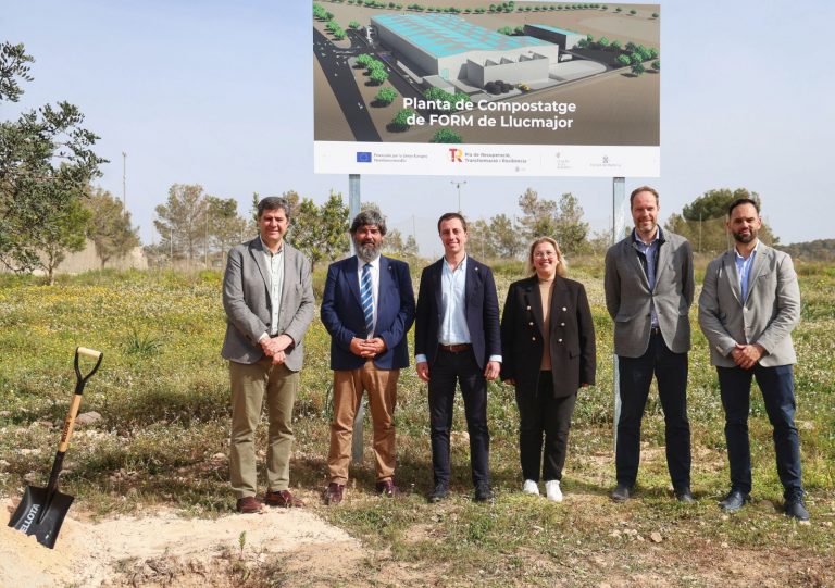 El Consell de Mallorca culmina dos nuevas fases de la planta de compostaje de Llucmajor, financiada con fondos europeos