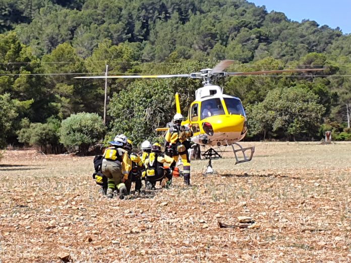Andratx acogerá este martes un gran simulacro de incendio forestal con la participación de 150 efectivos
