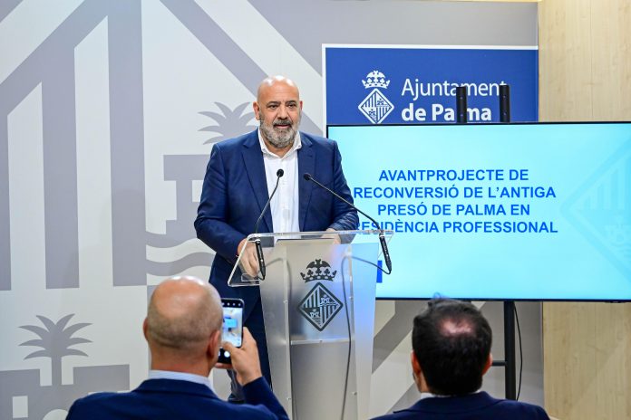 Palma transformará la antigua prisión en una residencia profesional pública con 139 viviendas temporales