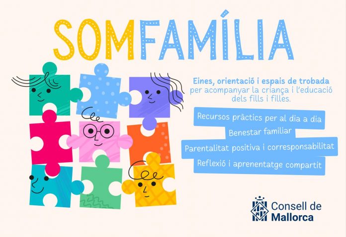 SOM Família, un programa para acompañar a las familias en la crianza y la educación de sus hijos