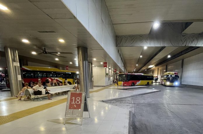 La Estación Intermodal de Palma incorpora una nueva dársena de autobús para mejorar el servicio
