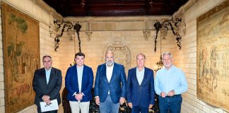 Palma y el Govern impulsan el nuevo emisario de la depuradora para proteger la bahía Palma y el Govern impulsan el nuevo emisario de la depuradora para proteger la bahía