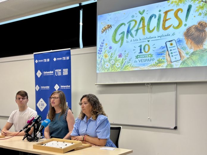 La UIB destaca el éxito de VespApp como herramienta de ciencia ciudadana para combatir el avispón asiático