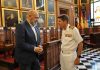 El alcalde de Palma recibe a Javier Núñez de Prado antes de su relevo al frente del Sector Naval de Baleares El alcalde de Palma recibe a Javier Núñez de Prado antes de su relevo al frente del Sector Naval de Baleares