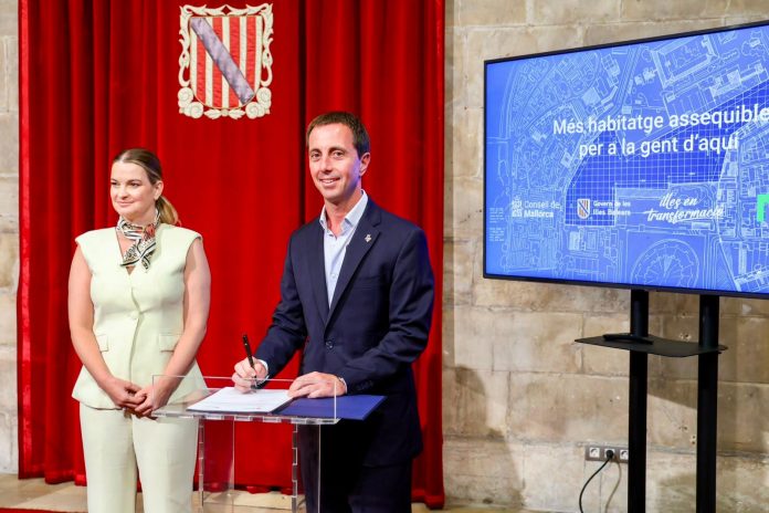 El Consell de Mallorca y el Govern impulsan la construcción de 323 viviendas públicas en Sant Ferran