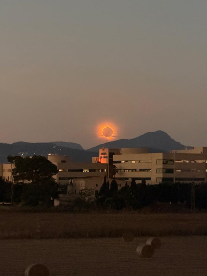 Las urgencias hospitalarias bajaron un 9,1 % en Baleares durante la jornada del eclipse