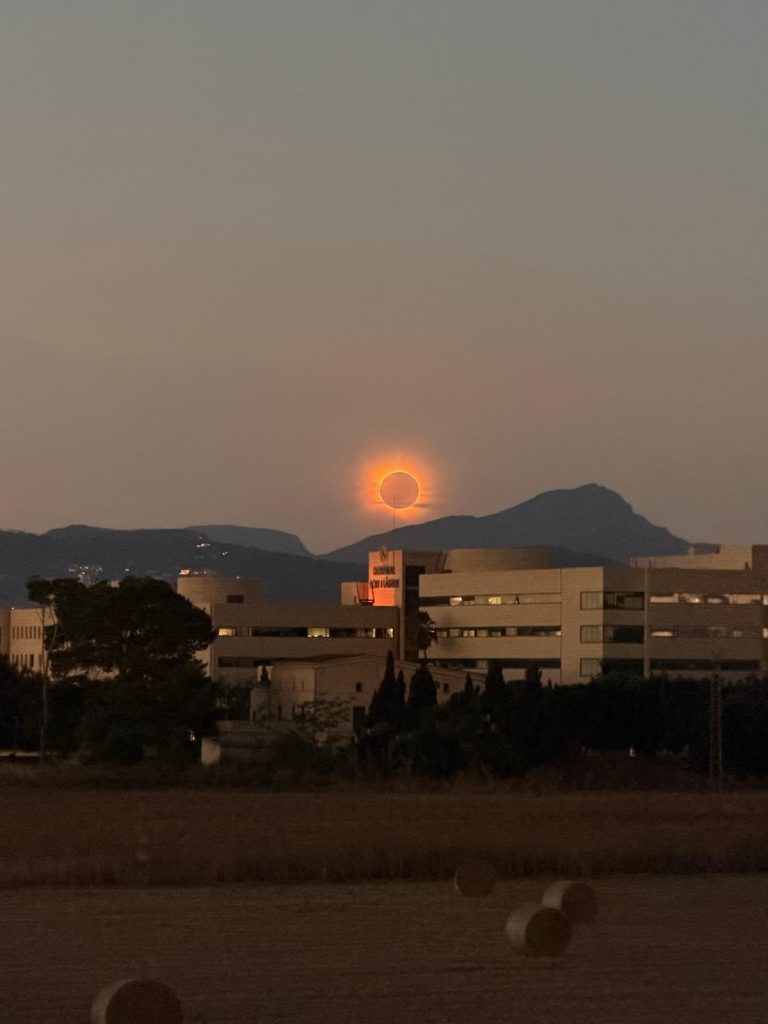 Las urgencias hospitalarias bajaron un 9,1 % en Baleares durante la jornada del eclipse
