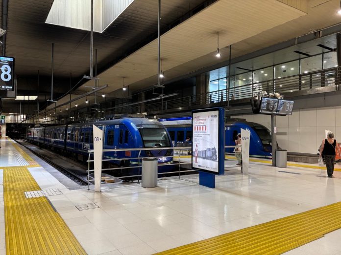 SFM adapta el dispositivo especial de tren para el Much de Sineu por las obras de Son Rullan