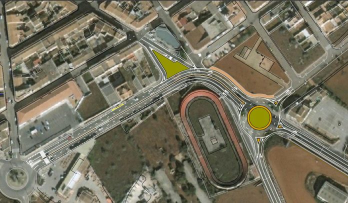 Nueva rotonda en Campos para mejorar los accesos hacia Santanyí y la Colònia de Sant Jordi
