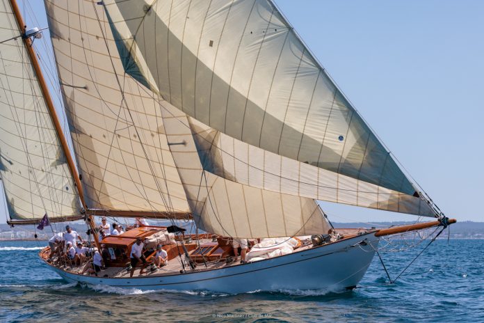 Eilean celebra sus 90 años navegando en la Illes Balears Clàssics de Palma
