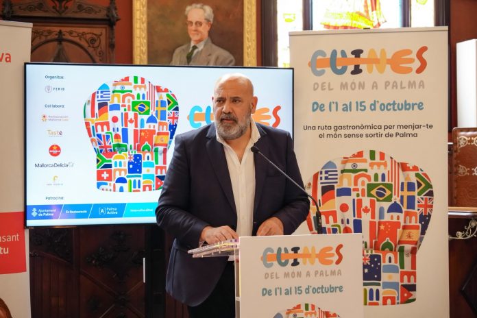 Cuines del Món reunirá 45 restaurantes de Palma con menús de 26 gastronomías diferentes