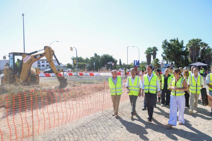 El Consell inicia las obras de la nueva rotonda de Son Castelló para reducir los atascos junto a la ITV