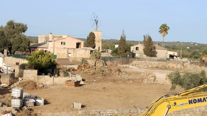 Cort asegura que las obras de Sant Jordi no han derribado ningún elemento patrimonial protegido