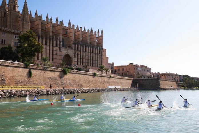El III Trofeo ABANCA Ciutat de Palma reúne a la élite mundial del piragüismo en el Parc de la Mar