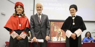 La UIB concede su Medalla de Oro a Carlos Gómez Martínez, presidente del TSJIB La UIB concede su Medalla de Oro a Carlos Gómez Martínez, presidente del TSJIB