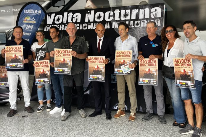 La 46ª Volta Nocturna Internacional a Mallorca en Moto recorrerá el Llevant este sábado