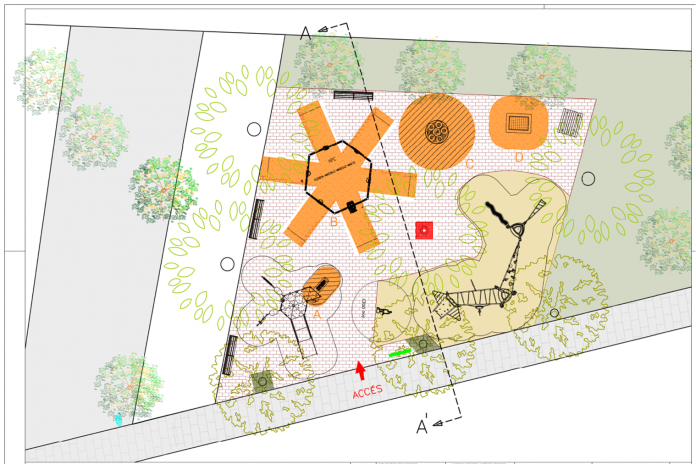 Palma renovará el parque infantil de La Femu con una zona de juegos más accesible e inclusiva