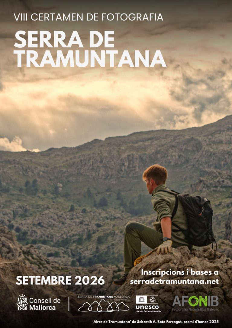 El Consell convoca la octava edición del Certamen de Fotografía Serra de Tramuntana con 5.600 euros en premios