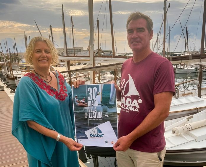 Cala Gamba celebra 30 años de la Diada de Vela Llatina con más de 40 embarcaciones tradicionales