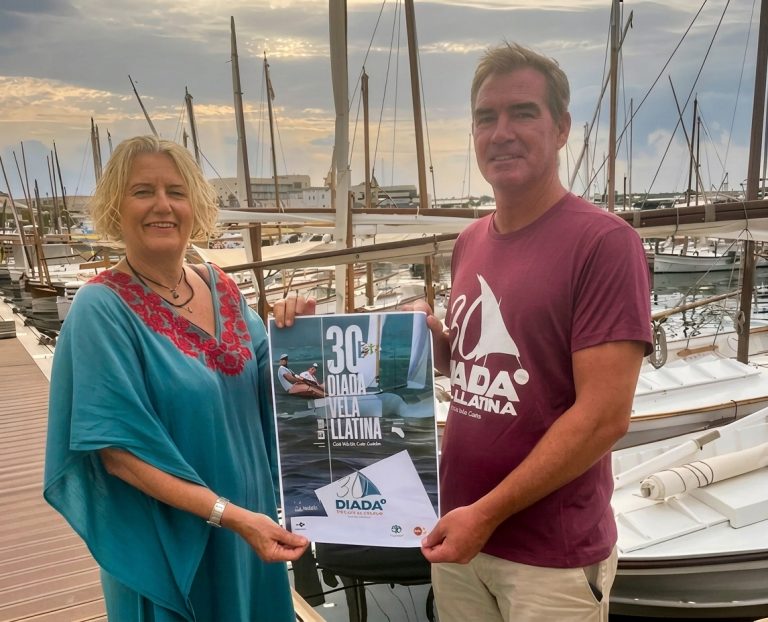 Cala Gamba celebra 30 años de la Diada de Vela Llatina con más de 40 embarcaciones tradicionales