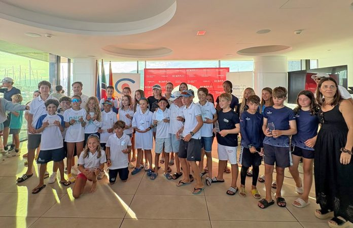 Beltrán López se adjudica el Trofeu Colonya de Optimist en la bahía de Pollença