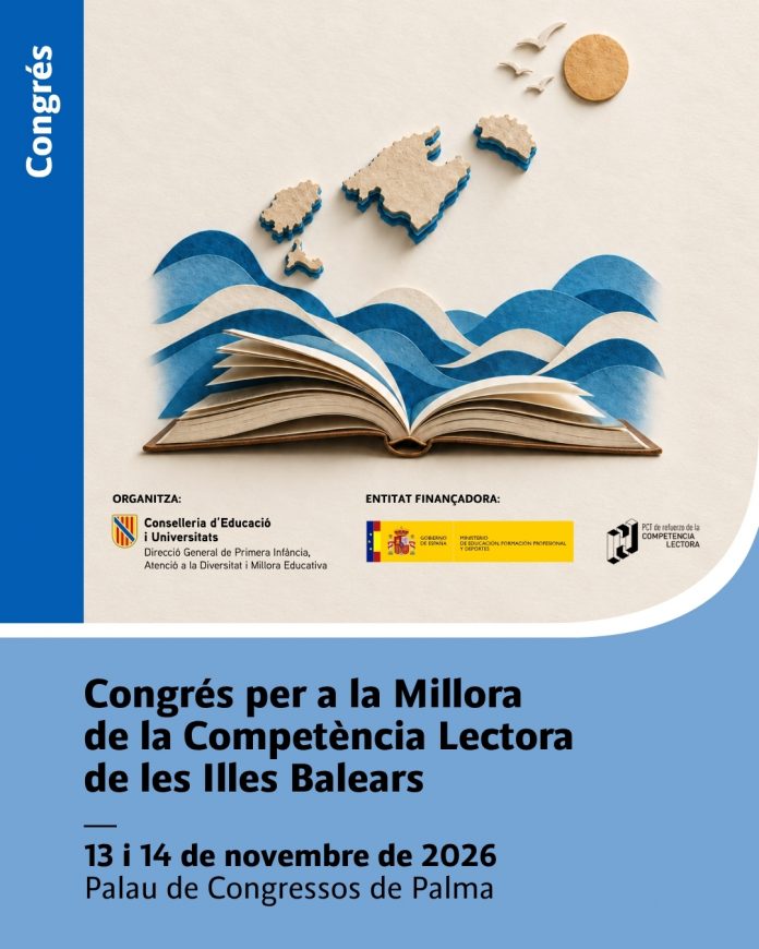 Palma reunirá a 300 docentes de Baleares en un congreso para mejorar la comprensión lectora en las aulas