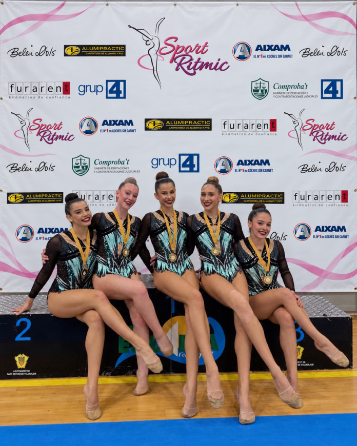El Sport Rítmic de Llucmajor logra un doblete histórico al proclamarse campeón de Mallorca y Baleares