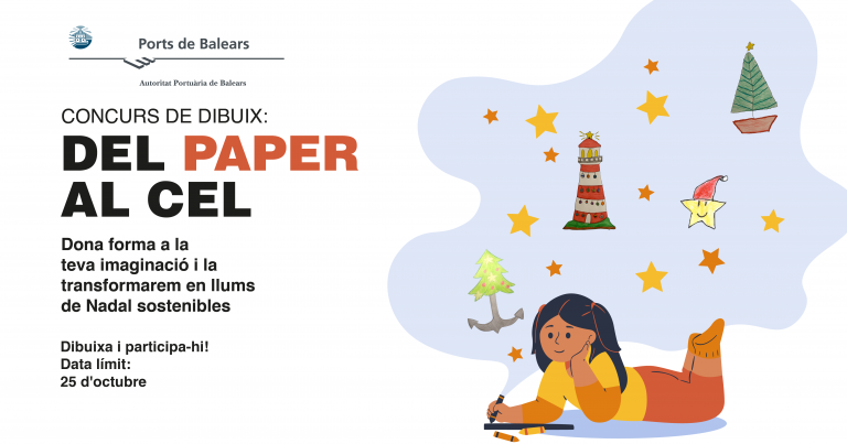 El puerto de Palma busca el dibujo infantil que se convertirá en su iluminación navideña