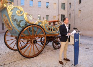 El carro triunfal de santa Catalina Tomàs recorrerá Palma este sábado con cerca de 900 participantes El carro triunfal de santa Catalina Tomàs recorrerá Palma este sábado con cerca de 900 participantes