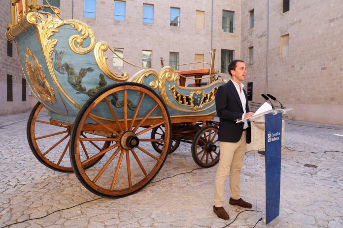 El carro triunfal de santa Catalina Tomàs recorrerá Palma este sábado con cerca de 900 participantes