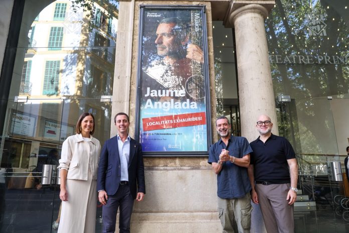 Jaume Anglada agota las entradas de su concierto en el Teatre Principal de Palma tras más de un año alejado de los escenarios