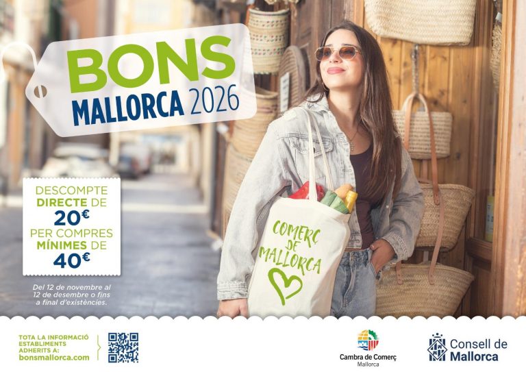 Mallorca lanza una campaña de bonos de descuento de hasta 100 euros para fomentar el consumo de productos locales