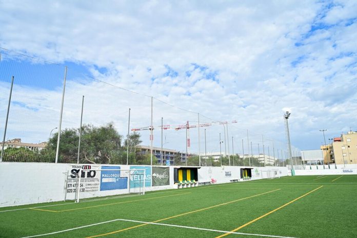 El IME mejora el riego y las redes de protección de los campos de fútbol municipales de Palma
